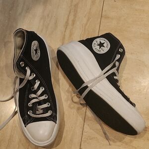 Converse Classic Black and White High-Tops
